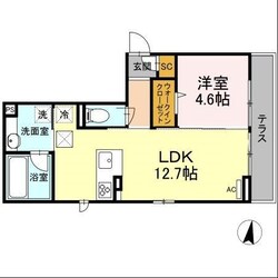 ECLAS（エクラス）の物件間取画像